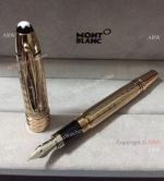 AAA Grade Montblanc J F K Special Edition Rose Gold Fountain Pen